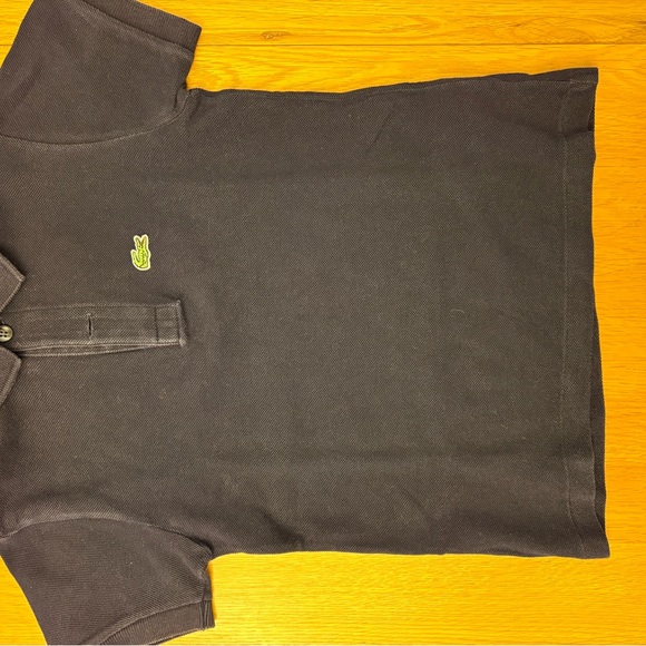 2 Kids Lacoste Blue short sleeved Polo Shirts - age 6 - Picture 4 of 6